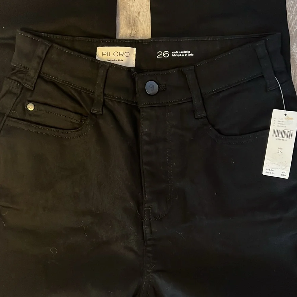 Pilcro Black Stretchy Jeggings - Picture 4 of 6
